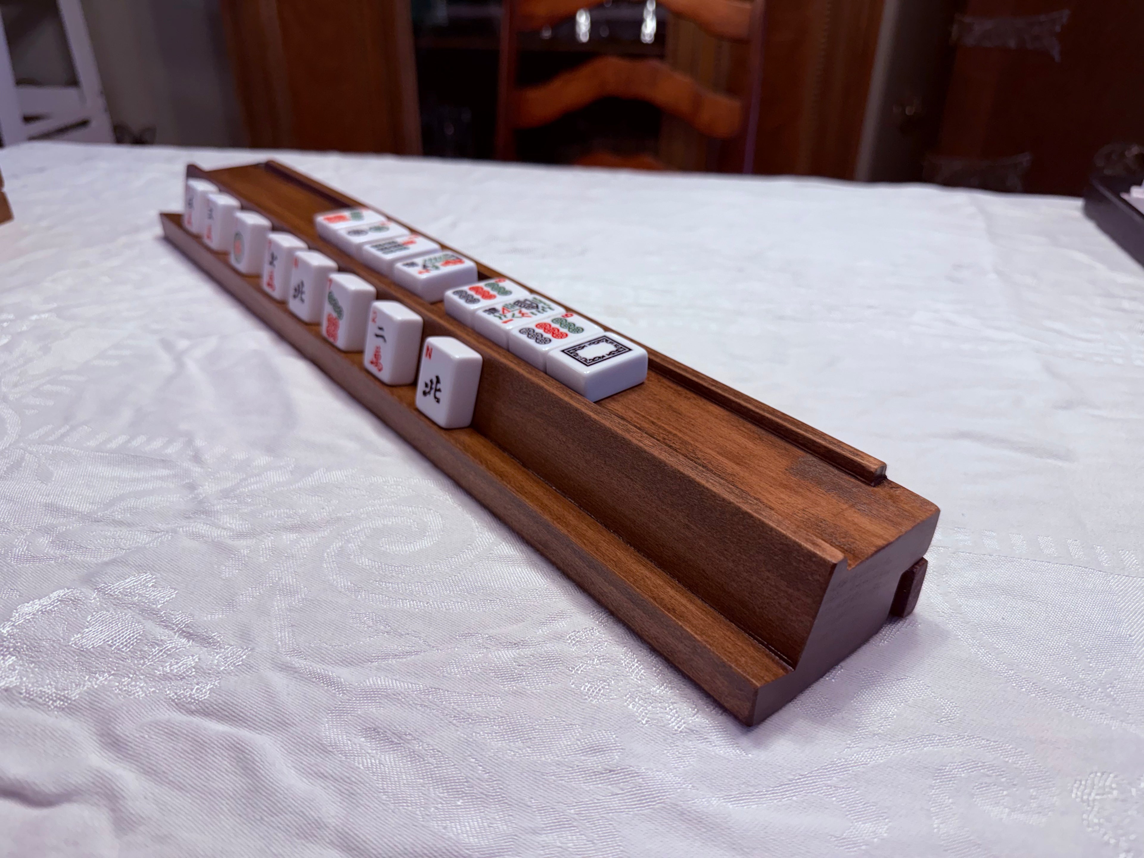 Mahjong Racks Rattan Mahjong Racks (Set of 4) - Stained – The Branch Woodworks