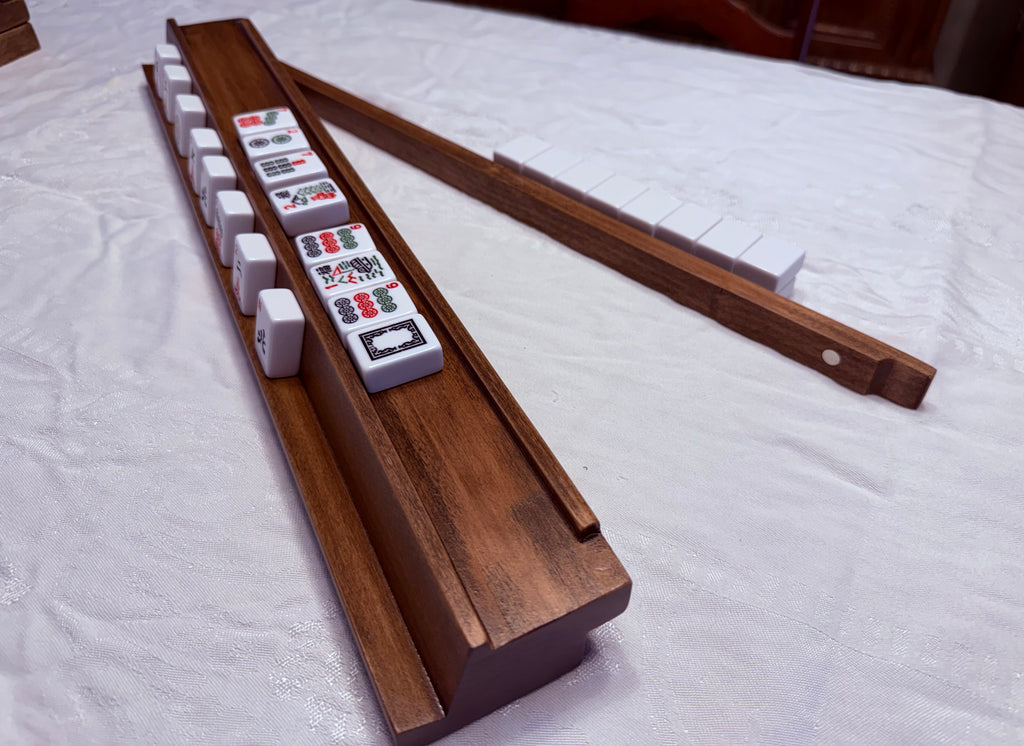 Mahjong Racks Rattan Mahjong Racks (Set of 4) - Stained – The Branch Woodworks