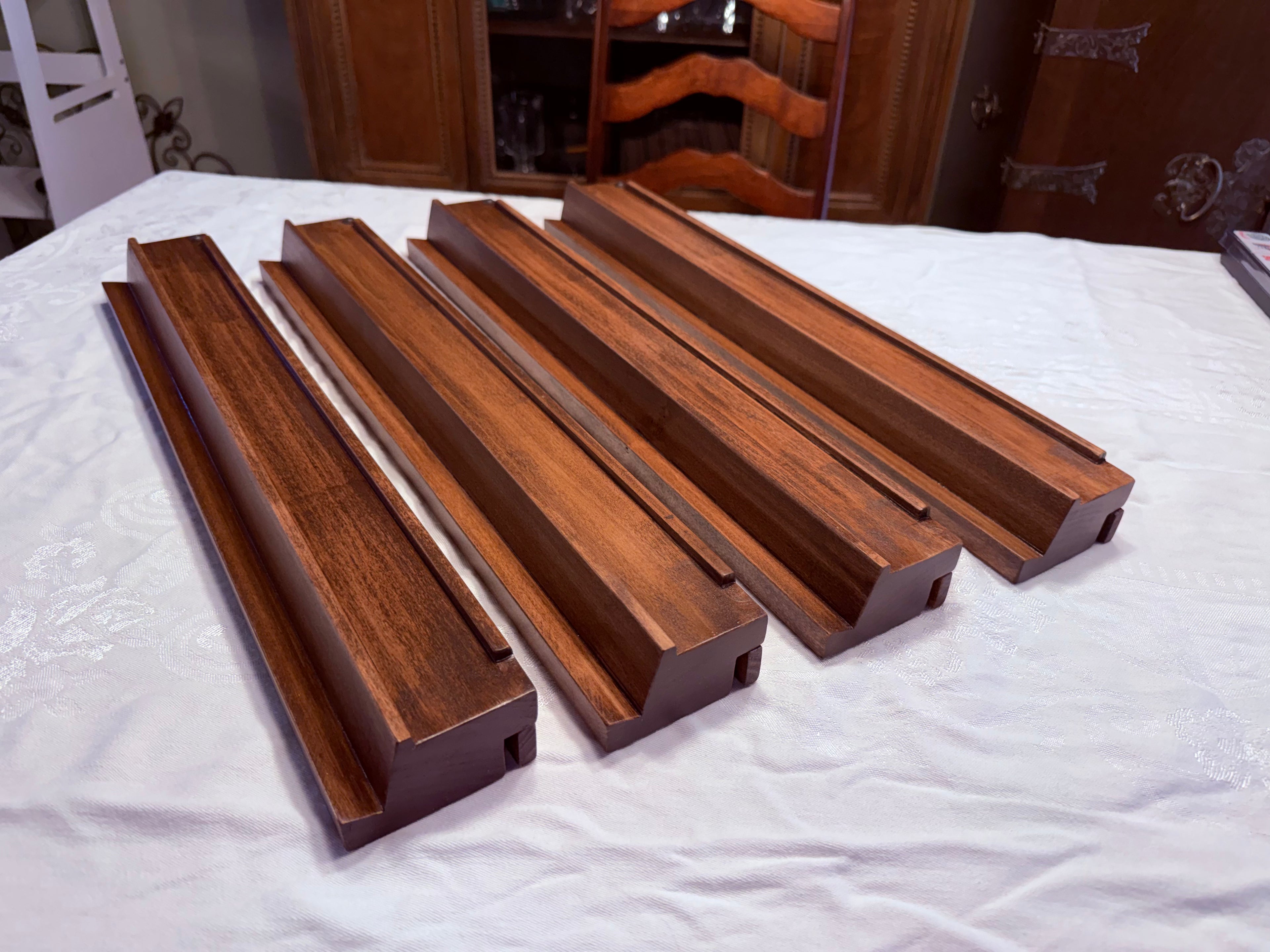 Mahjong Racks (Set of 4) - Stained