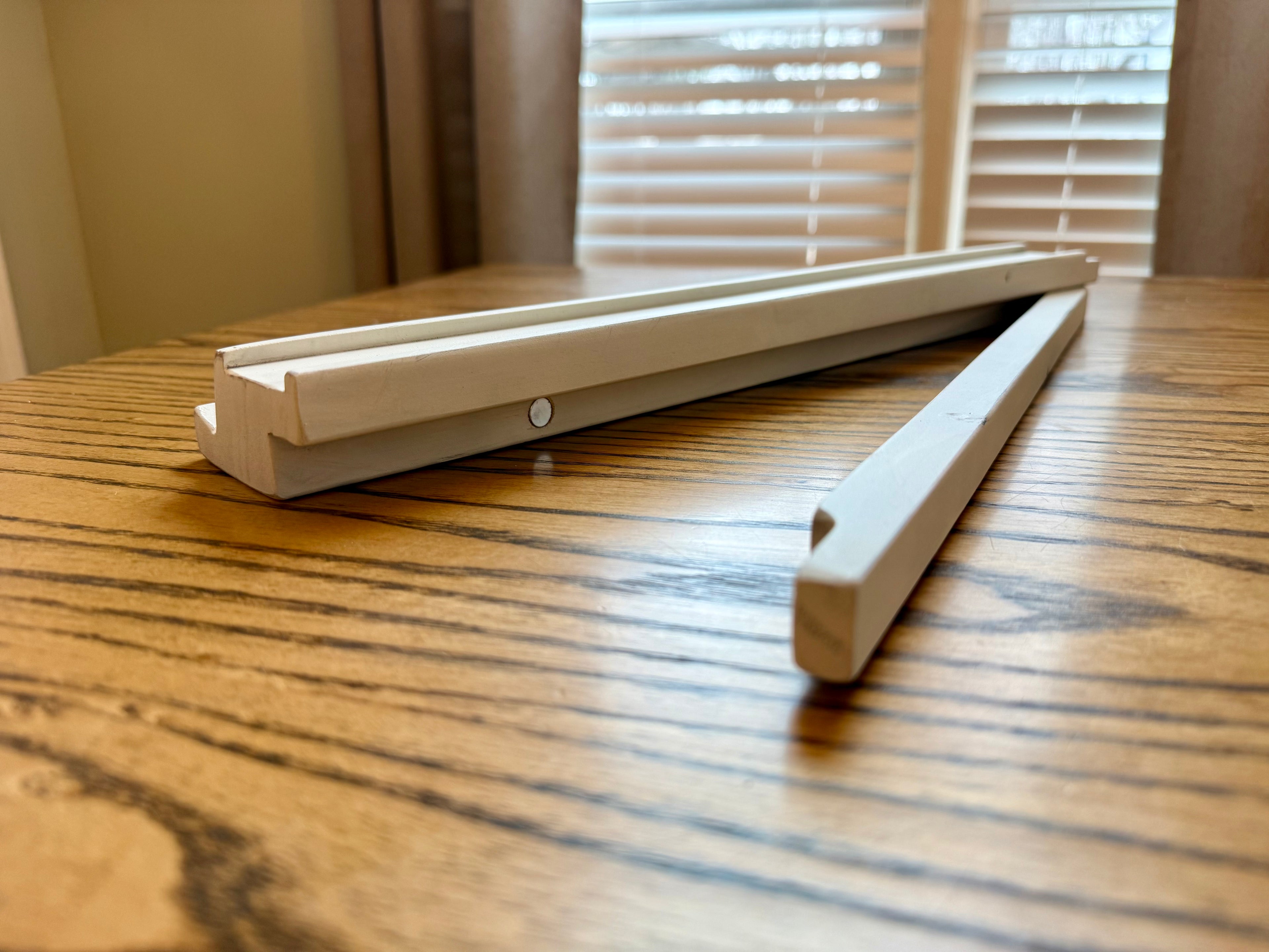Mahjong Racks (Set of 4) - Rustic White