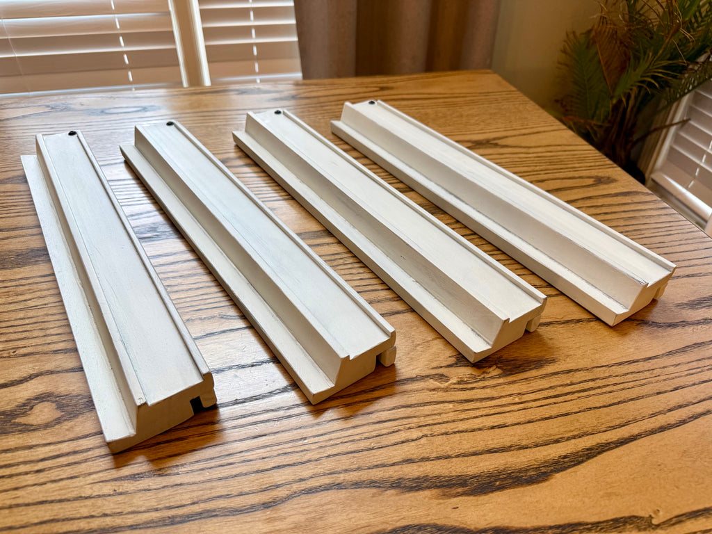 Mahjong Racks (Set of 4) - Rustic White