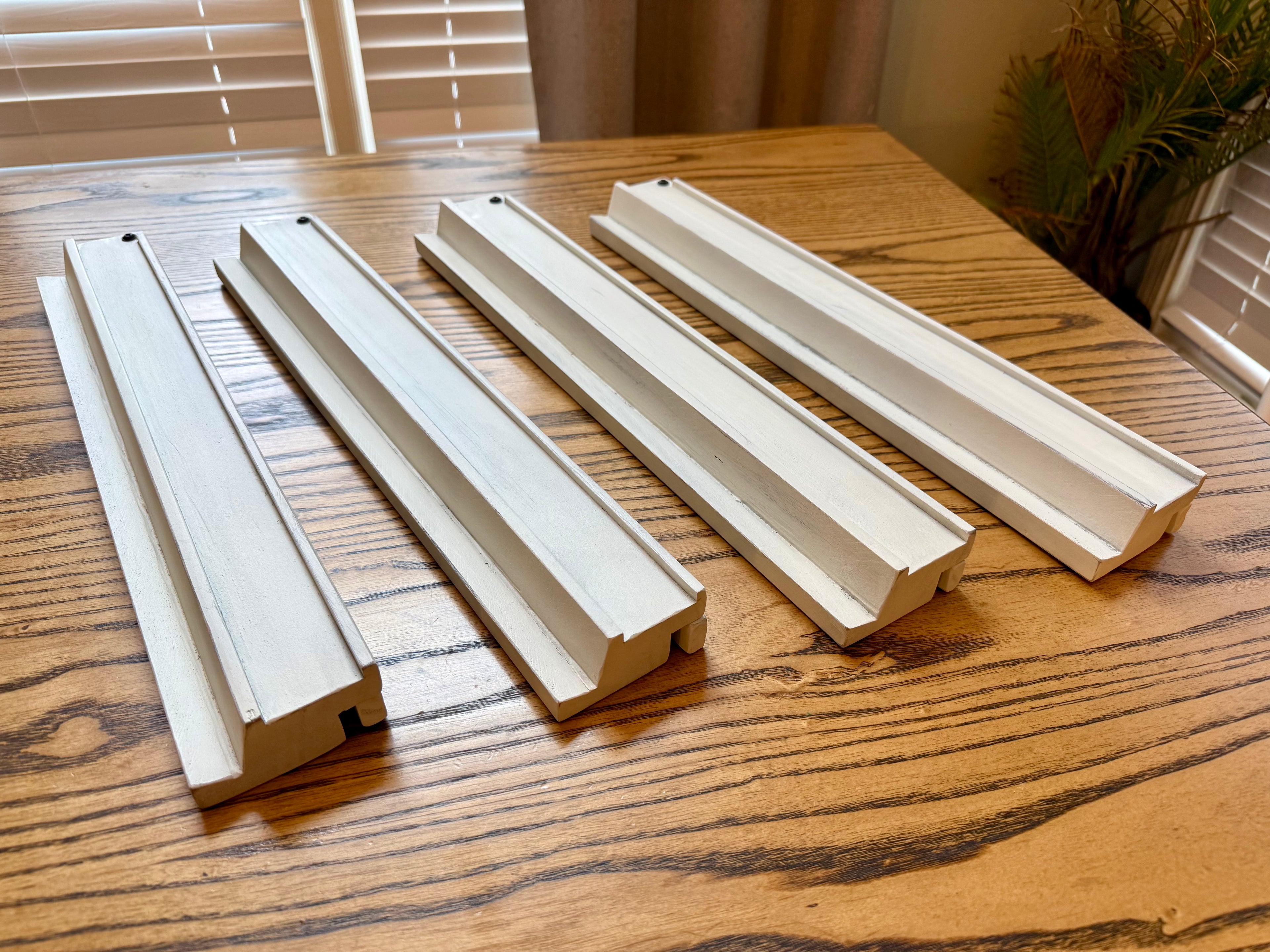 Mahjong Racks (Set of 4) - Rustic White